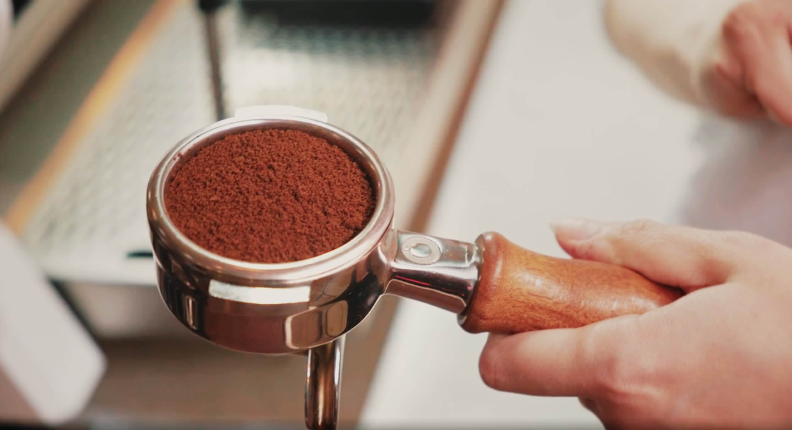 Равномерная кофейная таблетка